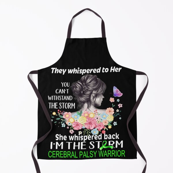 Item preview, Cerebral Palsy Warrior I'm The Storm Cerebral Palsy Awareness designed and sold by Hatjar.