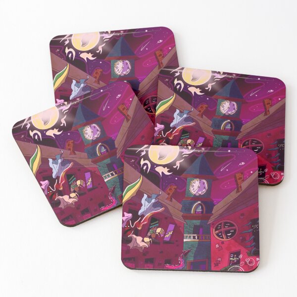 Item preview, A crowded neighborhood designed and sold by OMGDoodles.