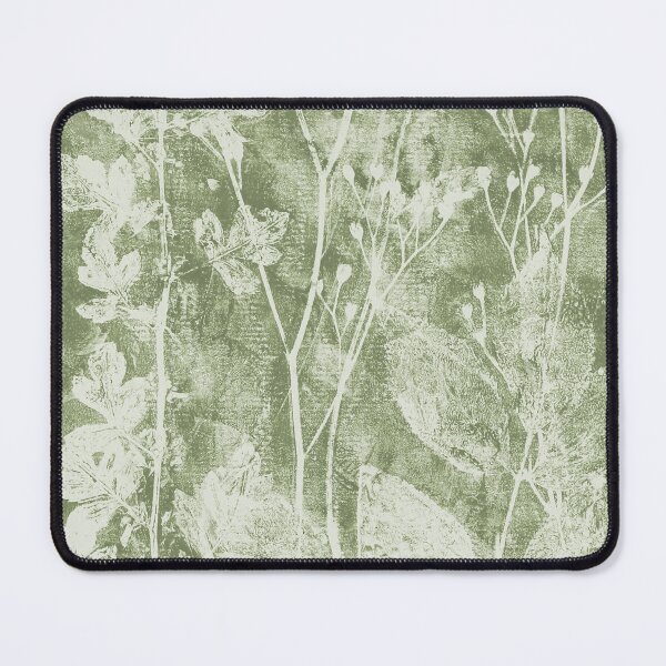 Item preview, Wild Flowers Earthy Soft Green  designed and sold by BenitaJayne.