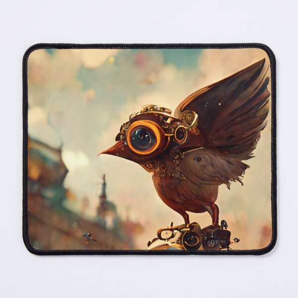 Item preview, Steampunk Cute Bird designed and sold by FantasyAI.