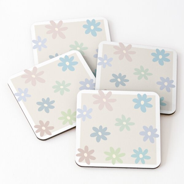 Item preview, Pastel colour floral design  designed and sold by Sanaura.