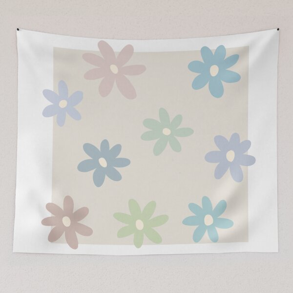 Item preview, Pastel colour floral design  designed and sold by Sanaura.