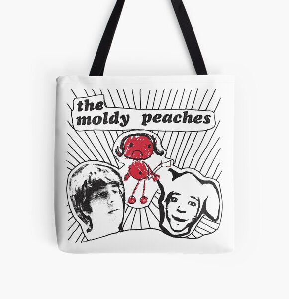 Moldy Peaches All Over Print Tote Bag