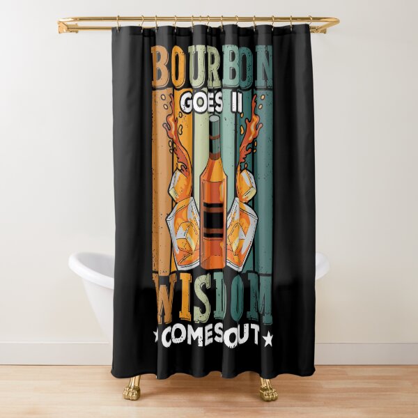 Item preview, Bourbon Goes In Wisdom Comes Out Shirt, Bourbon Shirt, Bourbon Lover, Bourbon Whiskey, Bourbon Bottle, Bourbon Gift, Bourbon Drinker Shirt designed and sold by aymob.