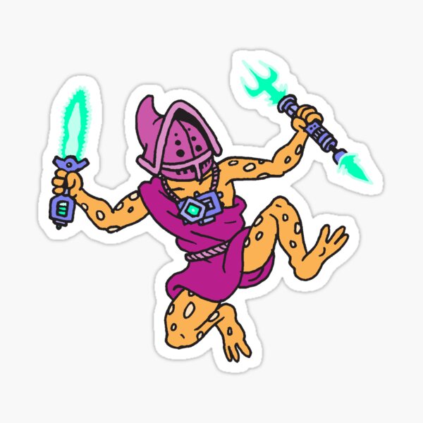 Space Gladiator Hop-Lomachus Sticker