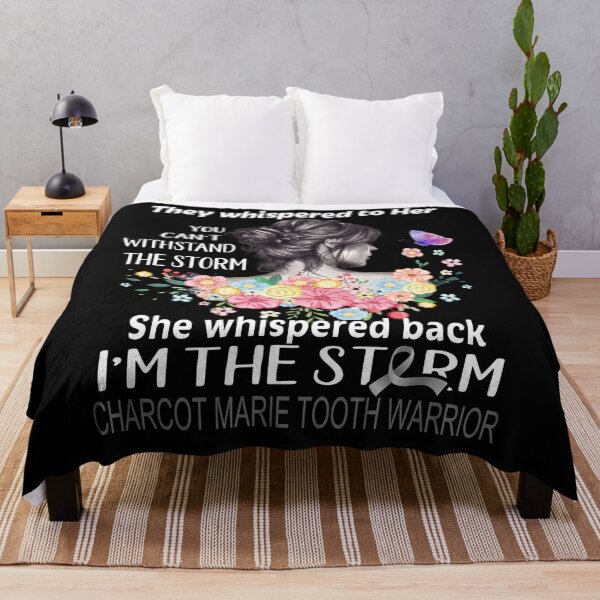 Item preview, Charcot Marie Tooth Warrior I'm The Storm Charcot Marie Tooth Awareness designed and sold by Hatjar.