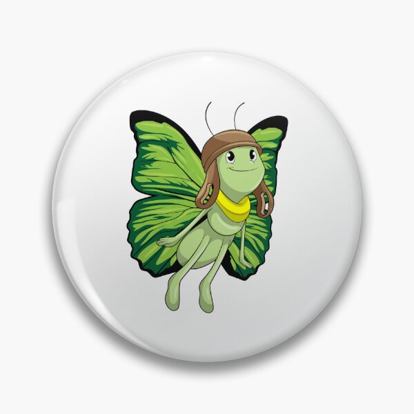 Item preview, Butterfly as Pilot with Pilot hat designed and sold by Snabdesign84.