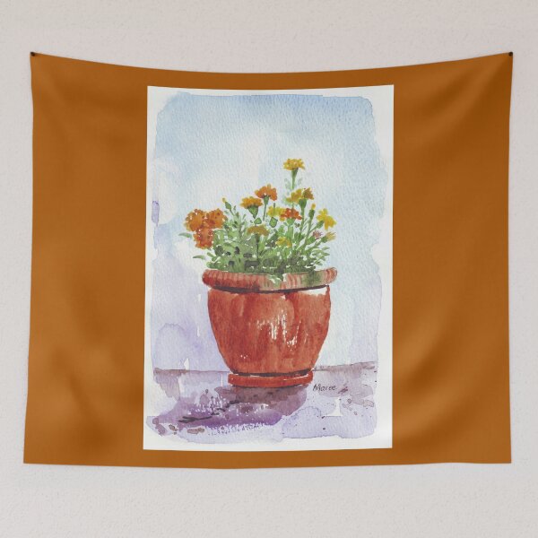 Item preview, French Marigolds designed and sold by Maree Clarkson .