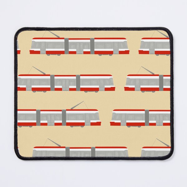 Item preview, Toronto Streetcar Pattern designed and sold by illustrations by debs.