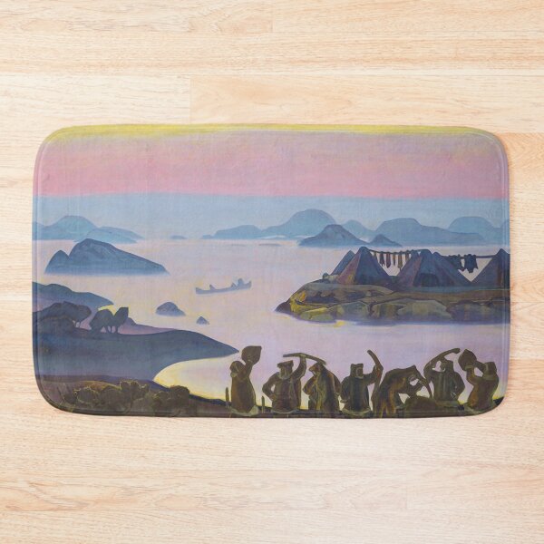 Item preview, Nicholas Roerich famous painting -The Call of the Sun by Nicholas Roerich,-Nicholas Roerich Himalayas designed and sold by TeeARTHY.