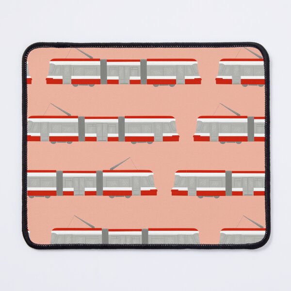 Item preview, Toronto Streetcar Pattern designed and sold by illustrations by debs.