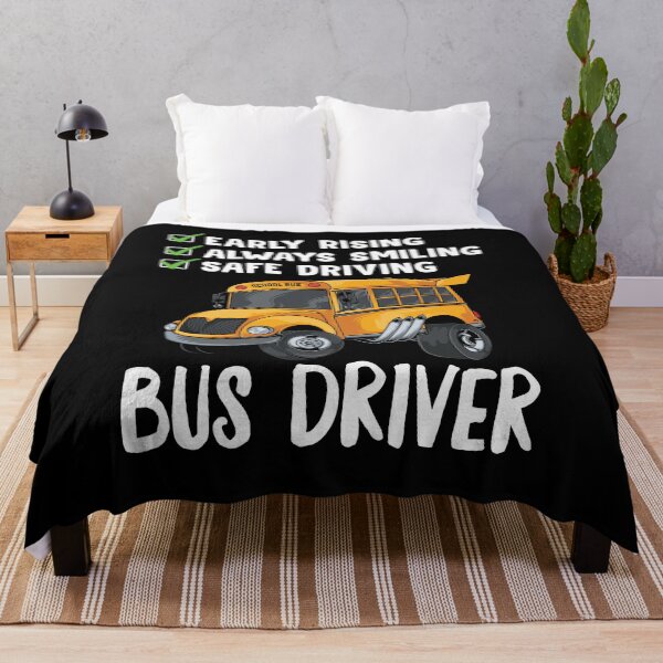 Item preview, Early Rising Always Smiling Safe Driving Shirt, School Bus Driver Shirt, Gift For Bus Drivers, Favorite Bus Driver Shirt, Bus Driver Life designed and sold by aymob.
