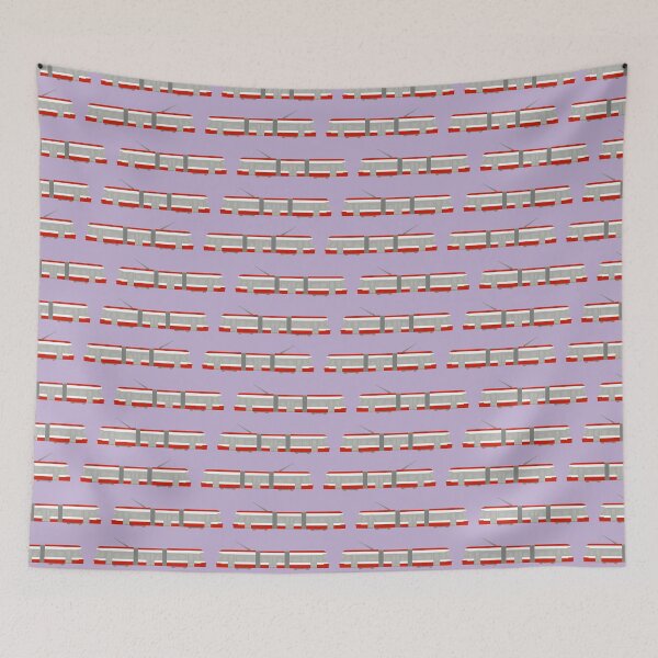 Item preview, Toronto Streetcar Pattern designed and sold by illustrations by debs.