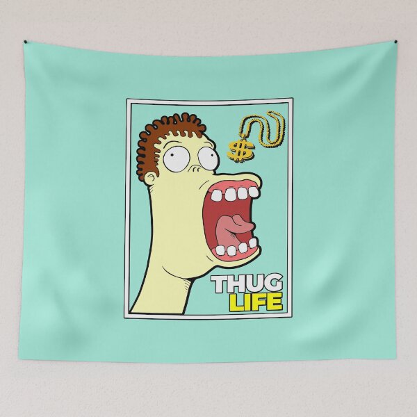 Item preview, Funny thug life with crazy guy designed and sold by AEROSPACE-IND.