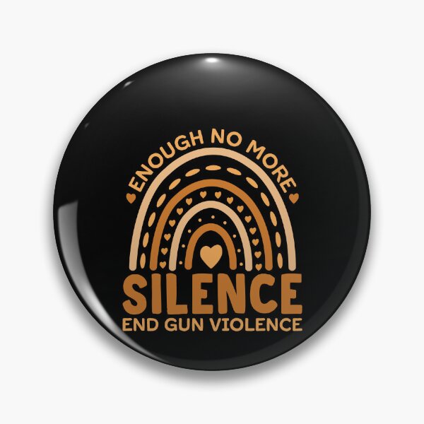 Item preview, Enough No More Silence End Gun Violence Shirt, No Gun Awareness Day Shirt, Wear Orange Ribbon Shirt, Gun Control Rally Shirt, Anti Gun Shirt designed and sold by aymob.