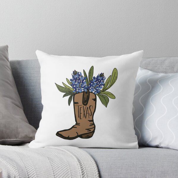 Artikelvorschau, Texas-Stiefel und Bluebonnet-Kunst entworfen und verkauft von kynskelly.