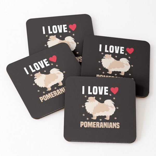 Item preview, I love Pomeranians - Cute Pomeranians Dog  designed and sold by Aimyashoppy.