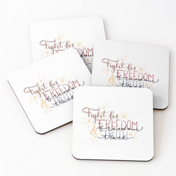 Item preview, Fight for Freedom and Truth designed and sold by Stickalicous.