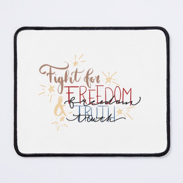 Item preview, Fight for Freedom and Truth designed and sold by Stickalicous.