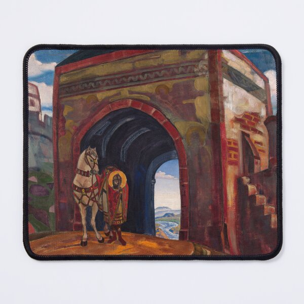 Item preview, St Mercurius of Smolensk (1919) Nicholas Roerich Religion designed and sold by TeeARTHY.