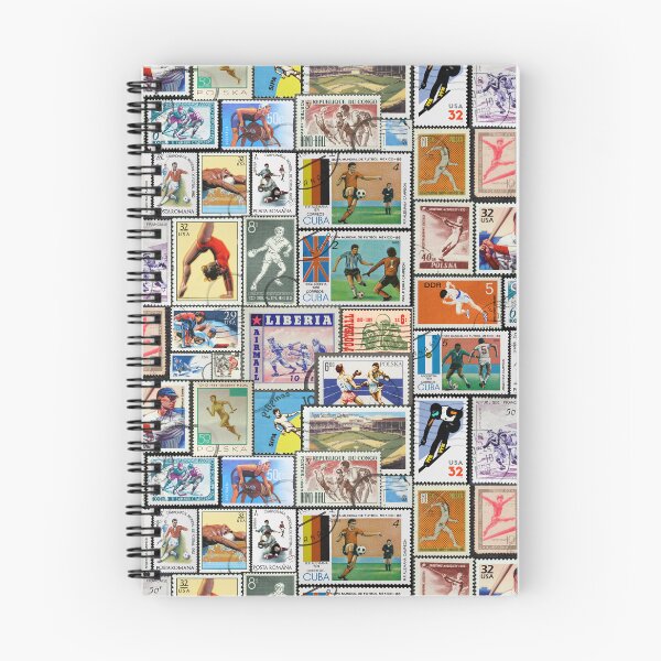 Item preview, Sport Stamp Collage  designed and sold by 2AGoodHome.