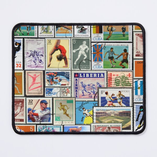 Item preview, Sport Stamp Collage  designed and sold by 2AGoodHome.