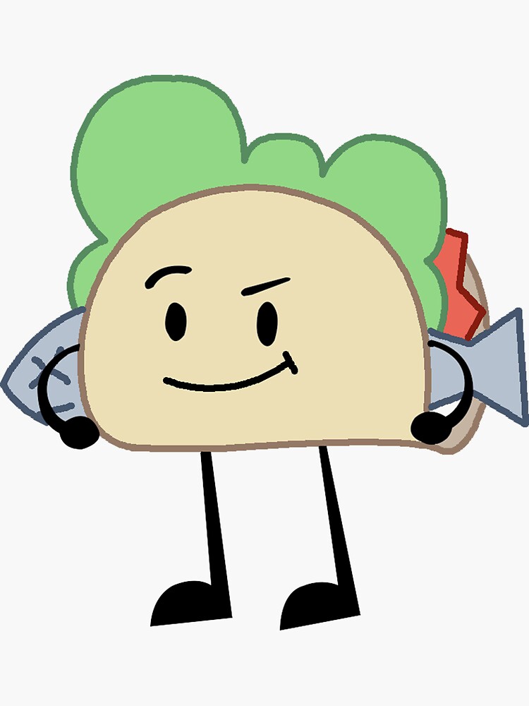 Taco Bfdi Sticker For Sale By Bigshop300 Redbubble