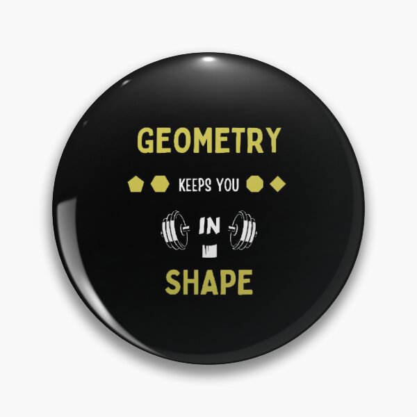 Item preview, Geometry Keeps You In Shape The Best Teacher Golden Design designed and sold by BestTeacher.