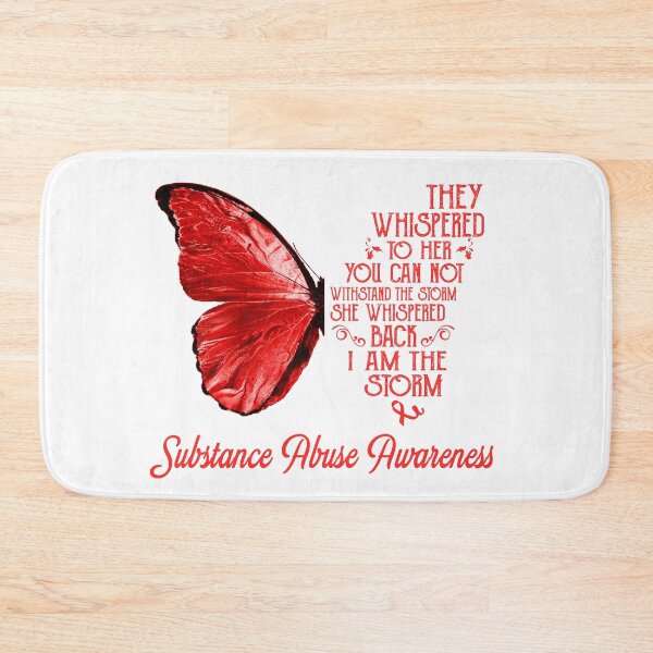 Item preview, Butterfly I Am The Storm Substance Abuse Awareness designed and sold by whlrcheryl.