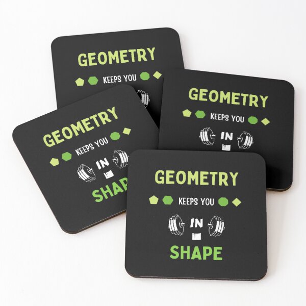 Item preview, Geometry Keeps You In Shape The Best Teacher Green Design designed and sold by BestTeacher.