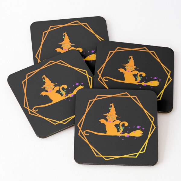 Item preview, Witchy Fall Kitty designed and sold by PrettyGrimGhoul.