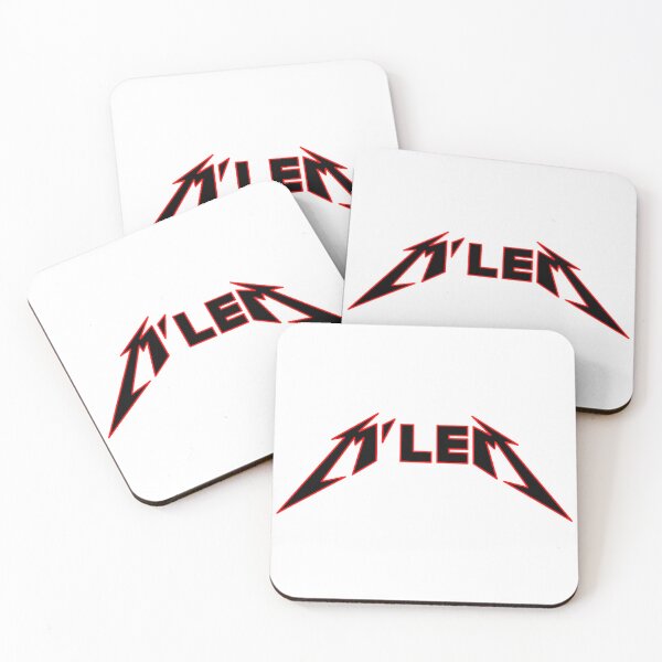Item preview, M'LEM LOGO BLACK W/ RED BORDER designed and sold by Andres Benavides.