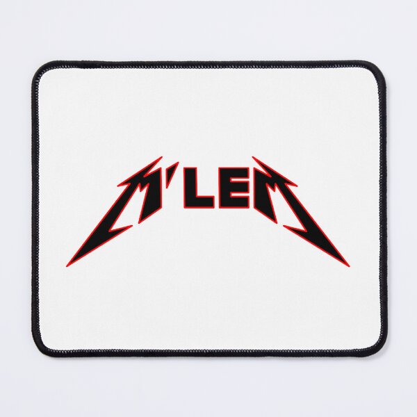 Item preview, M'LEM LOGO BLACK W/ RED BORDER designed and sold by Andres Benavides.