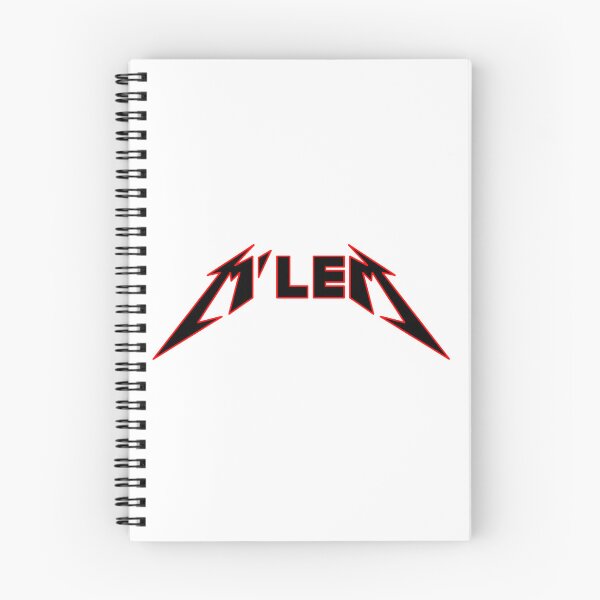 Item preview, M'LEM LOGO BLACK W/ RED BORDER designed and sold by Andres Benavides.