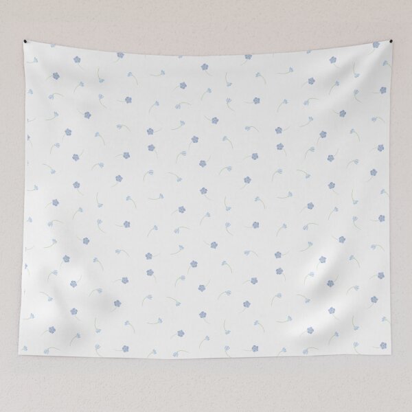 Item preview, Forget-me-not flower pattern, ditsy floral pattern designed and sold by RoseMaryWP.