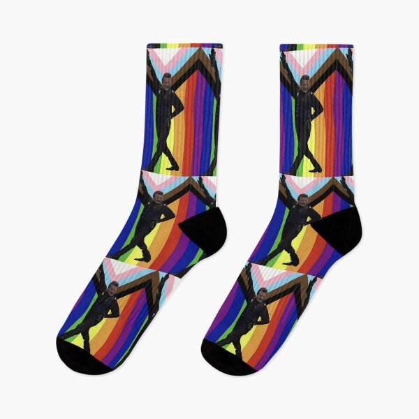 Item preview, Izzy Hands progress pride flag shirt designed and sold by TZGSArt.