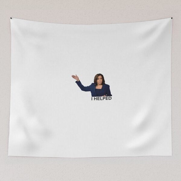 Item preview, I helped Kamala Harris designed and sold by leahgrace7.