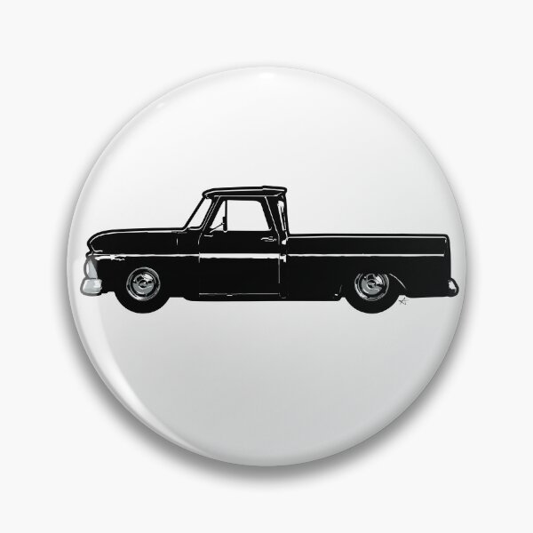 Item preview, Black 60s C Truck designed and sold by MandyCarsArts.