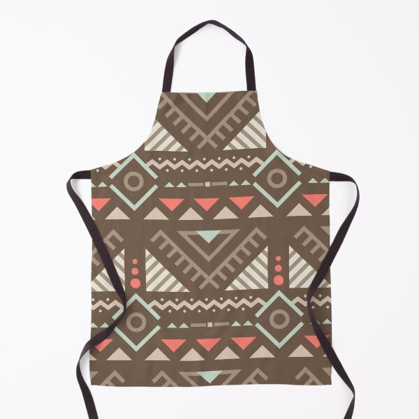 Item preview, Geometric Triangles Compilation in Rose Gold and Brown - Multicolor Boho Motif designed and sold by Yeldiz.