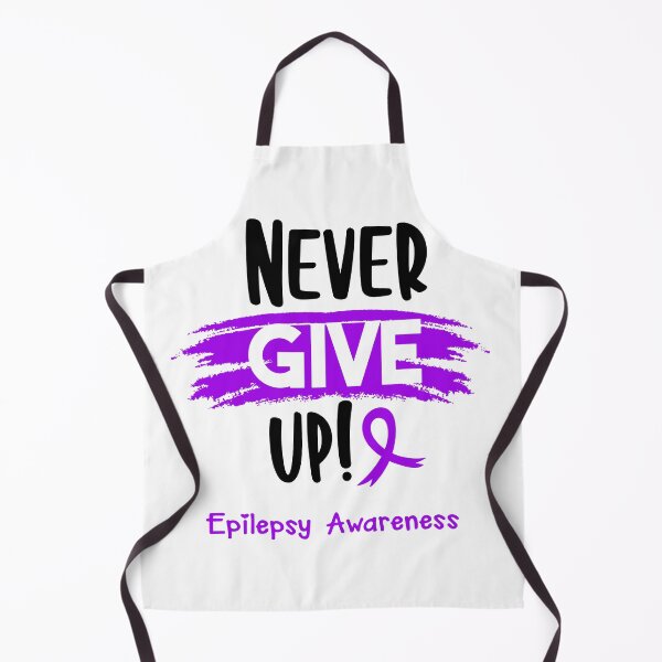 Item preview, Epilepsy Warrior - Epilepsy Awareness - Never Give Up! designed and sold by Robbsyn.