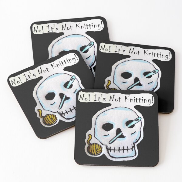 Item preview, No! It's Not Knitting. Nalbinding Explanations 101. Archaeology Humor. designed and sold by Emma Boast.