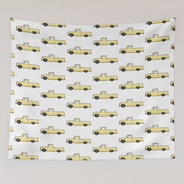 Item preview, Beige 60s C Truck designed and sold by MandyCarsArts.