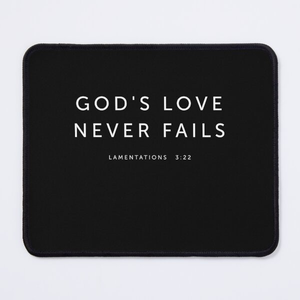 Item preview, God's Love Never Fails - Religious designed and sold by cidolopez.