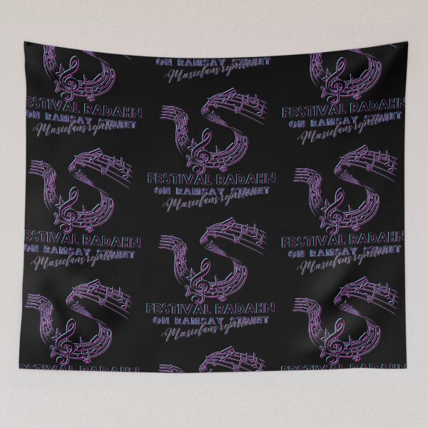Item preview, Festival Radahn on Ramsay street Musicfans repertoire graffiti designed and sold by Narcisa22.