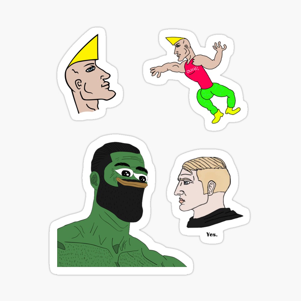 Chad Meme Magnets for Sale