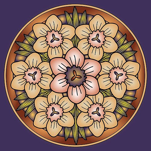 Floral Mandalas 038 (Style:221)