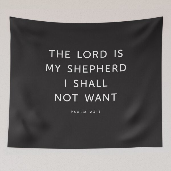 Item preview, The Lord is My Shepherd I Shall Not Want - Religious designed and sold by cidolopez.