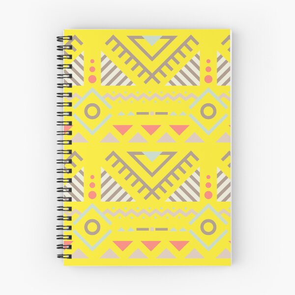 Item preview, Geometric Triangles Compilation in Rose Gold and Yellow - Multicolor Boho Motif designed and sold by Yeldiz.