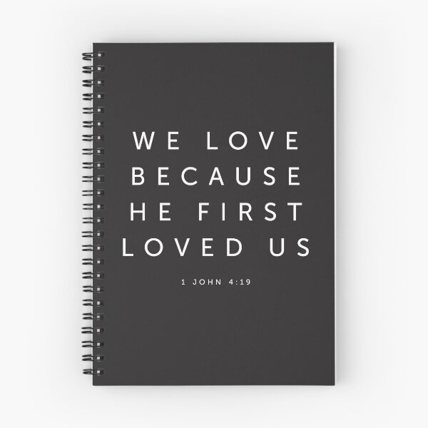 Item preview, We Love Because He First Loved Us - Religious designed and sold by cidolopez.