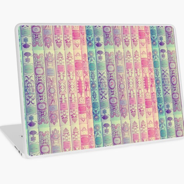 Pattern Books Laptop Skin